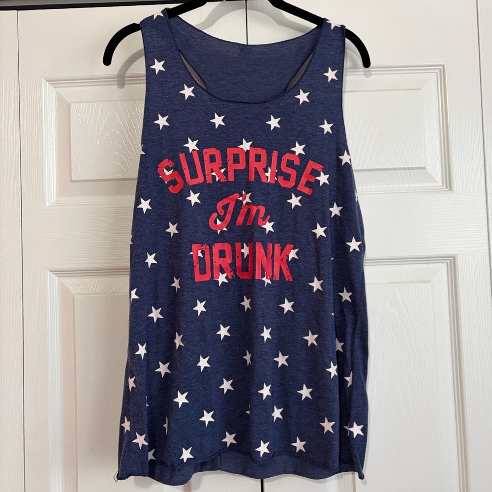July Fourth Funny Tank America USA